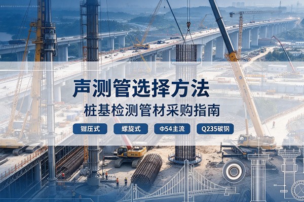 爱民声测管选型标准