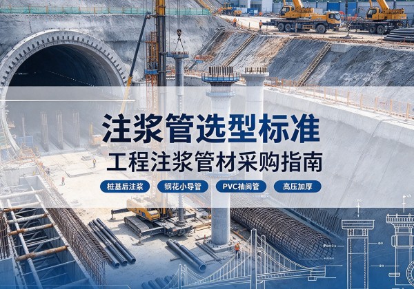爱民注浆管选型标准
